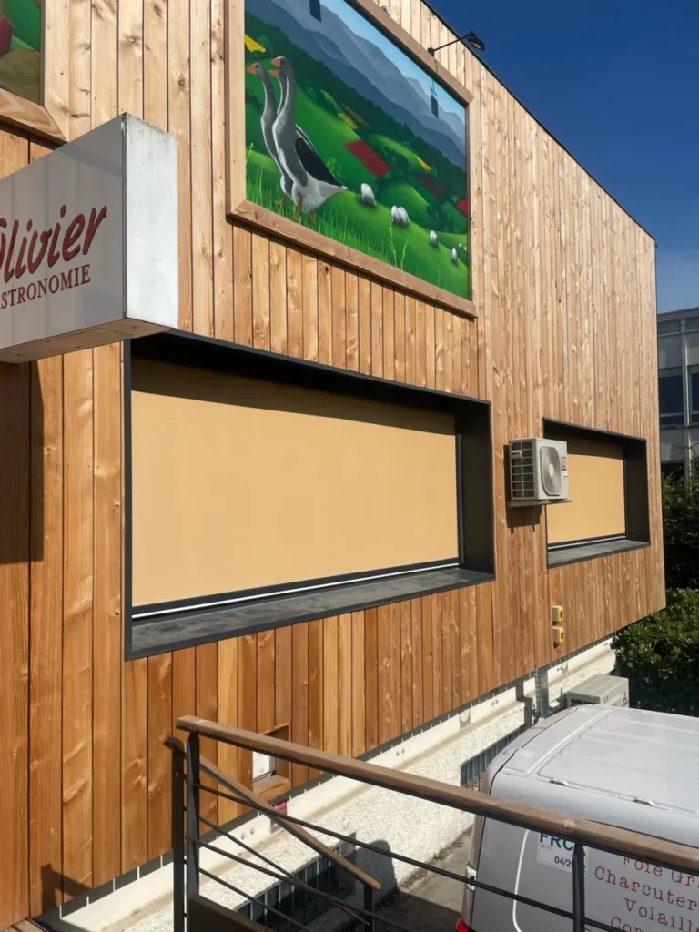 Installation de stores ZIP a Ramonville Saint Agne 1