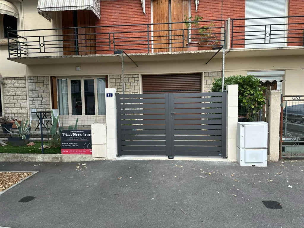 Installation portail et portillon Castanet Tolosan 1